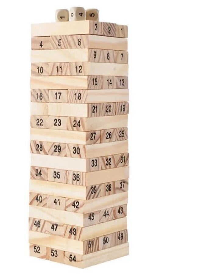 Crazy Buy CrazyBuy Wooden Buildging Blocks for Kids,Learning,Playing and Enjoying with Numbers Tool. - Image 5